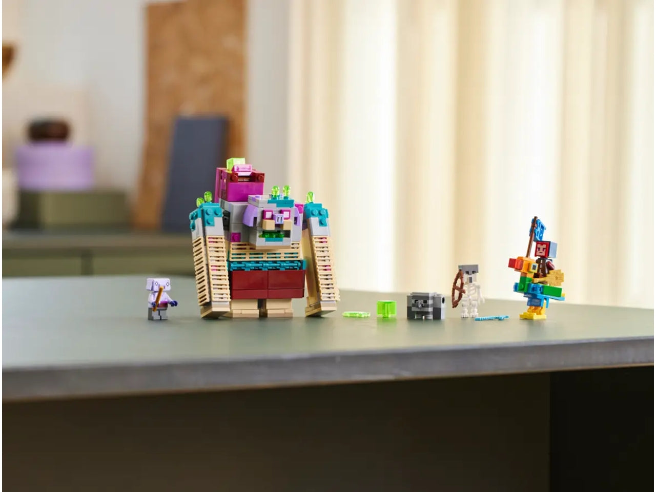 Lego minecraft resa dei conti con il divoratore