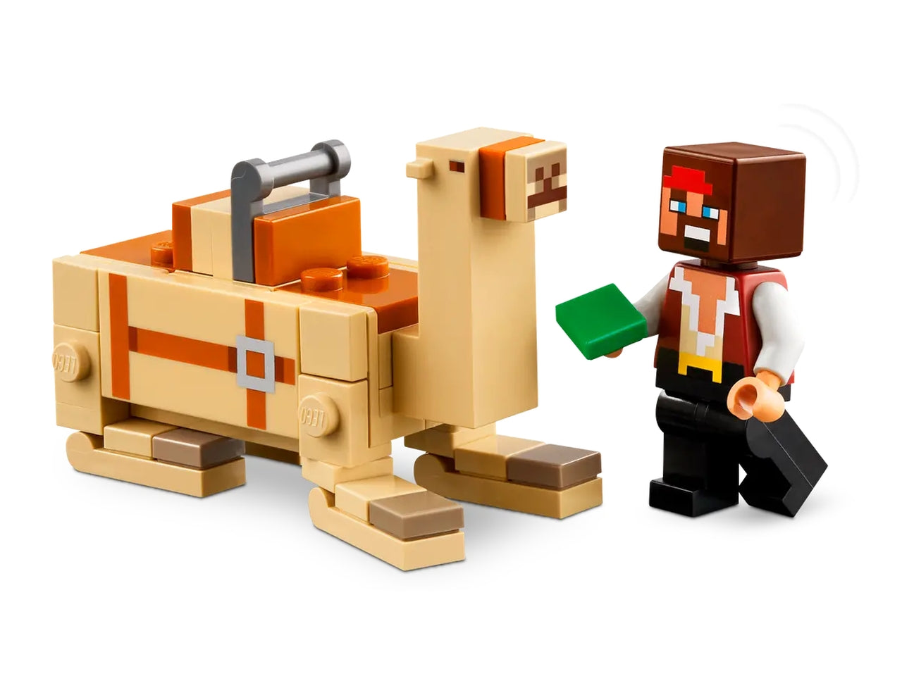 Lego Minecraft il viaggio del galeone dei pirati, set costruzioni da 166 pezzi per bambini di 8+ anni 21259