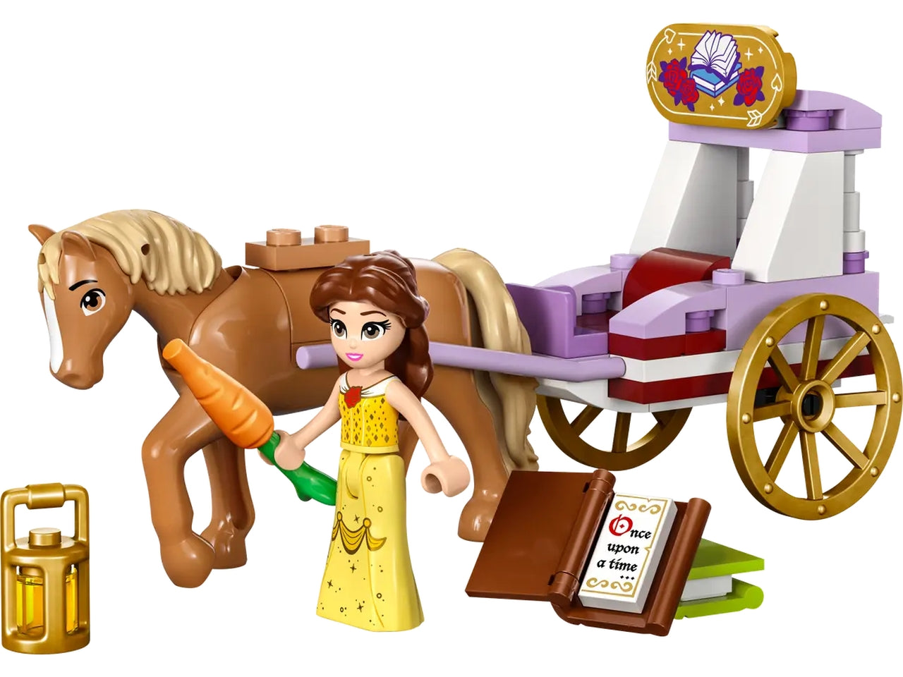 Lego disney princess la carrozza dei cavalli di belle