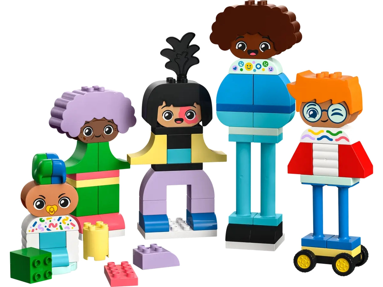 Lego duplo town persone da costruire con grandi emozioni