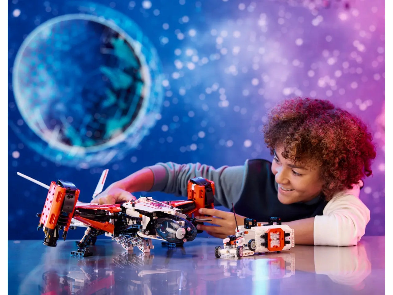 Lego technic astronave heavy cargo vtol lt81