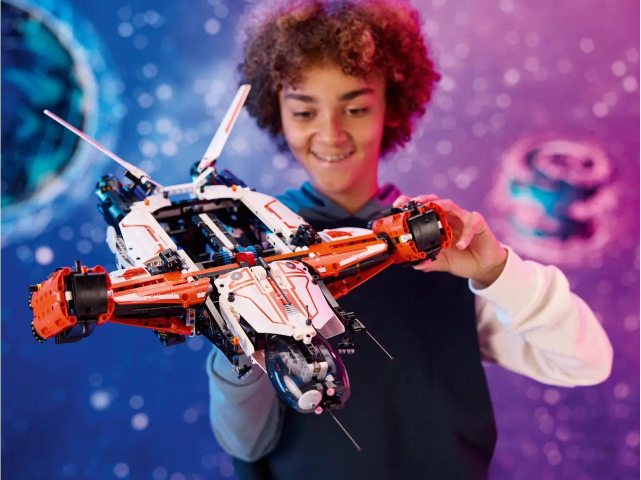 Lego technic astronave heavy cargo vtol lt81