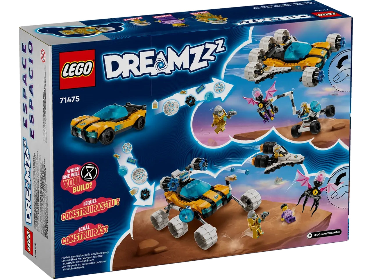 Lego dreamzzz lauto spaziale del professore oswald