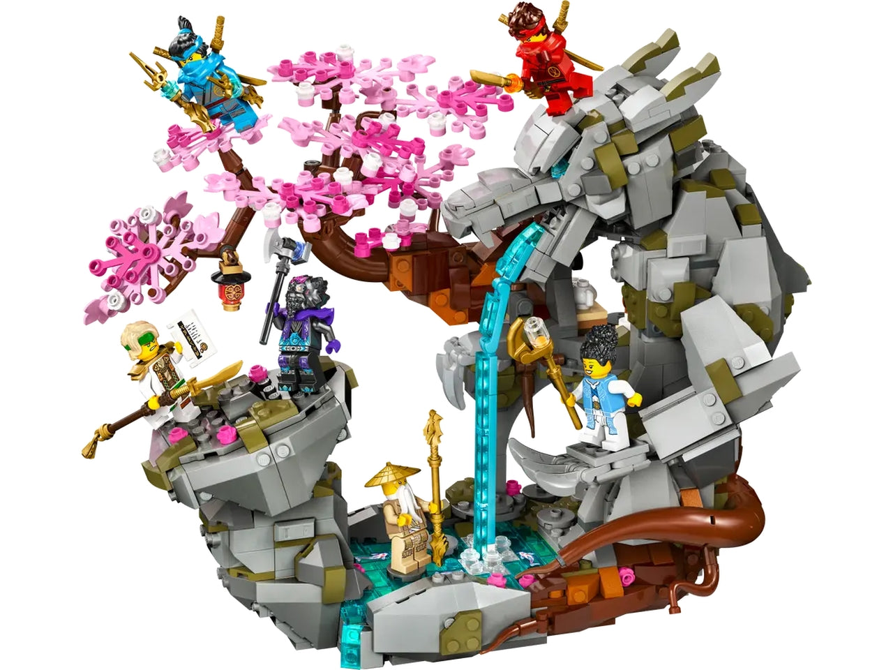 Lego ninjago santuario della pietra del drago