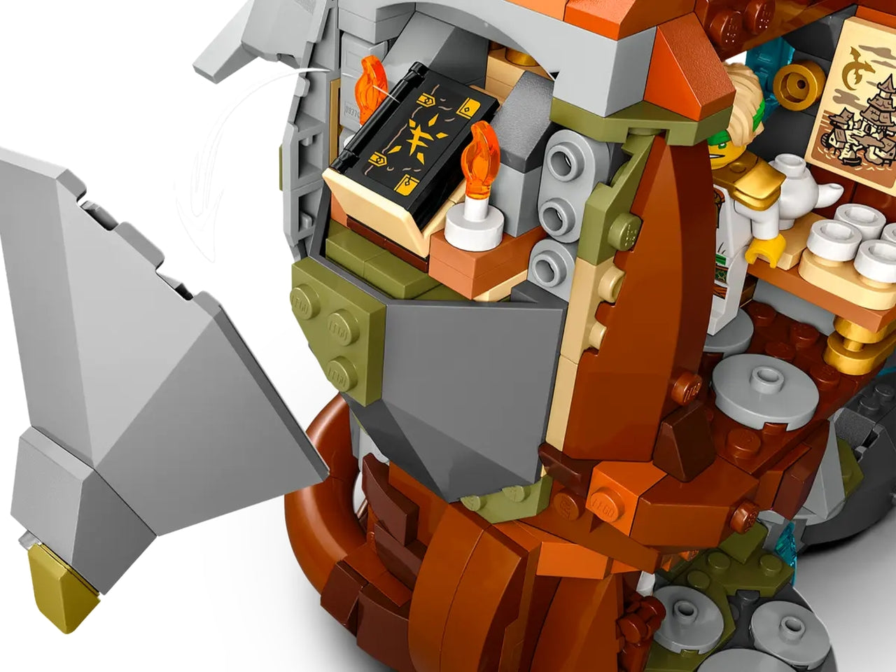 Lego ninjago santuario della pietra del drago