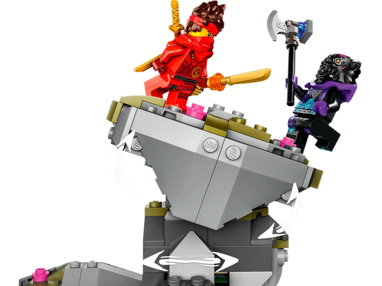 Lego ninjago santuario della pietra del drago