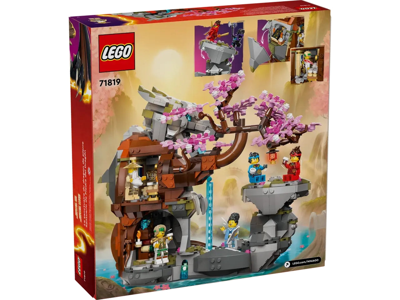 Lego ninjago santuario della pietra del drago