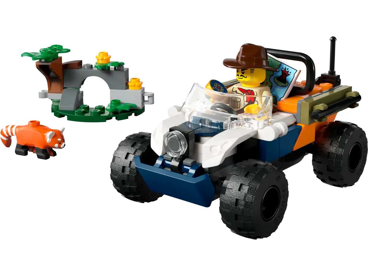 Lego City Exploration Atv dellesploratore della giungla, set di costruzioni in scatola da 92 pezzi, per bambino 6+ anni 60424