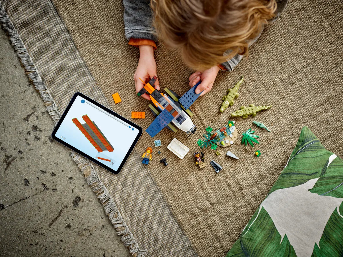 Lego City Exploration Idrovolante dellesploratore della giungla, set di costruzioni in sctola da 177 pezzi, per bambino 6+ anni 60425