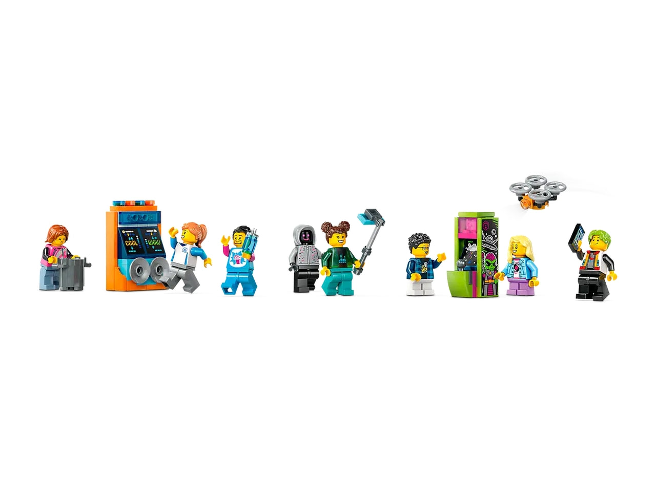 Lego My City Montagne Russe di Robot World, set di cosctruzioni in scatola da 986 pezzi, per ragazzo 8+ anni 60421