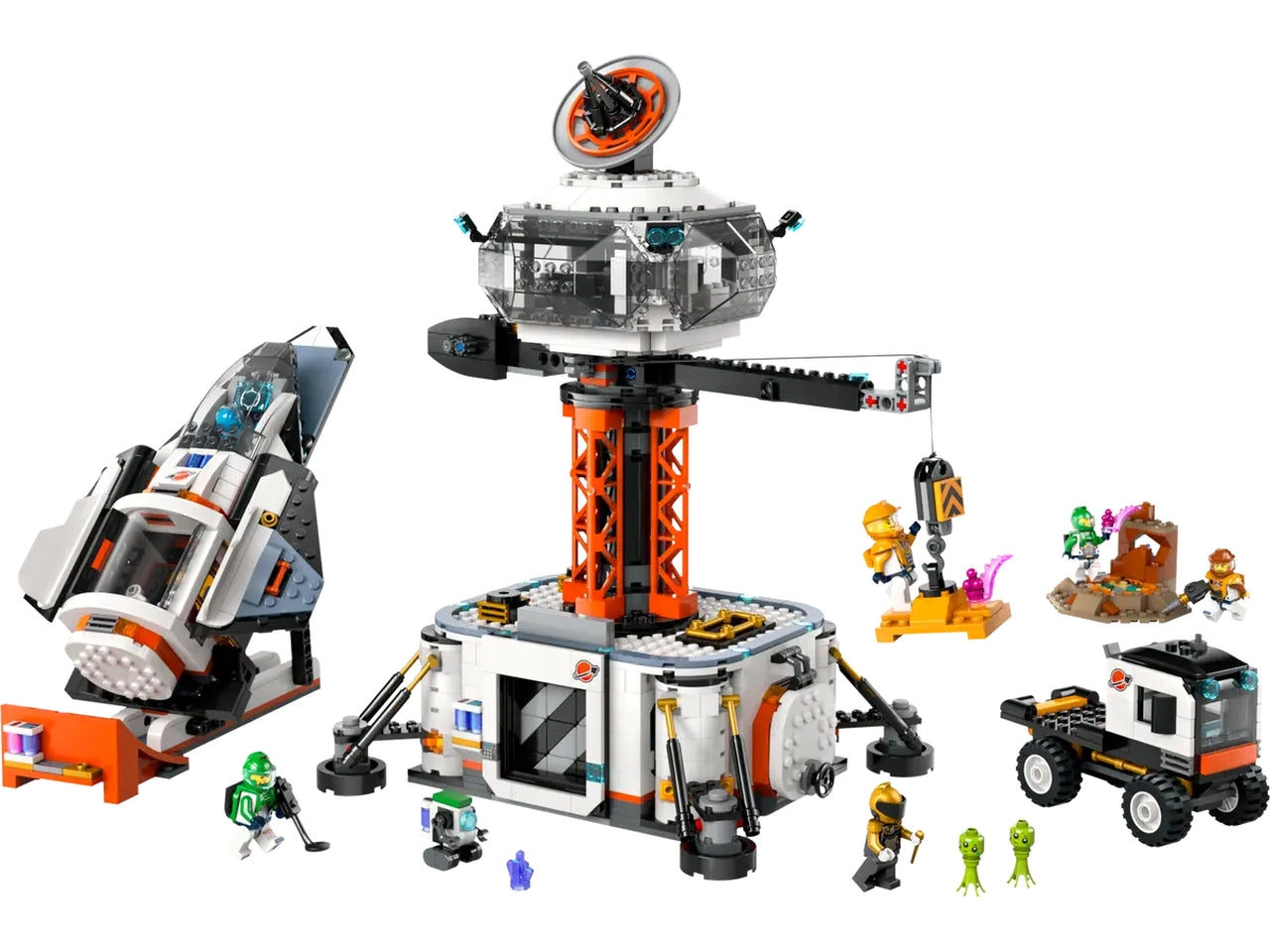 Lego city space base spaziale e piattaforma di lancio