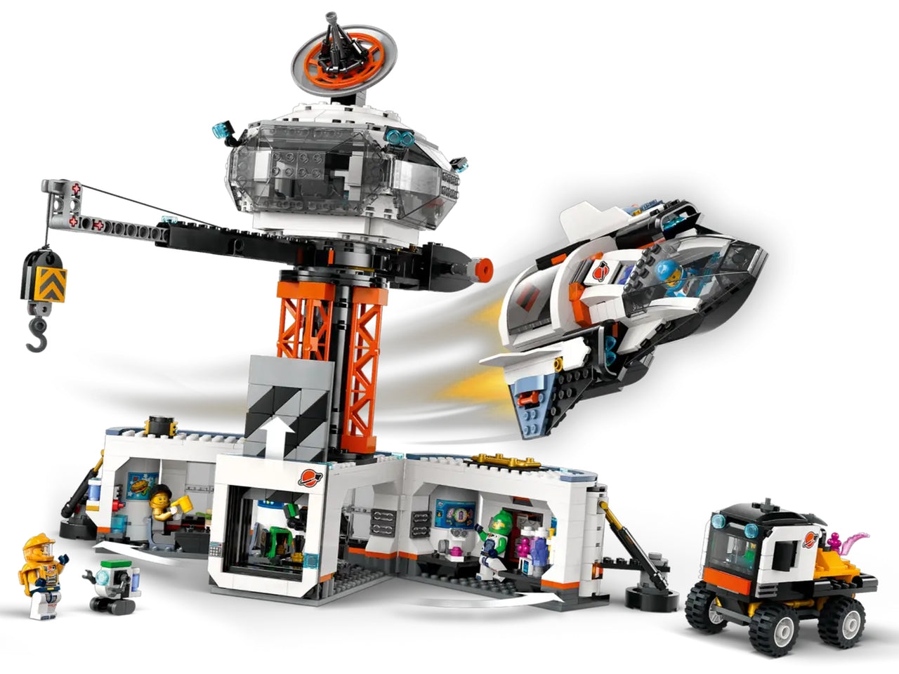 Lego city space base spaziale e piattaforma di lancio