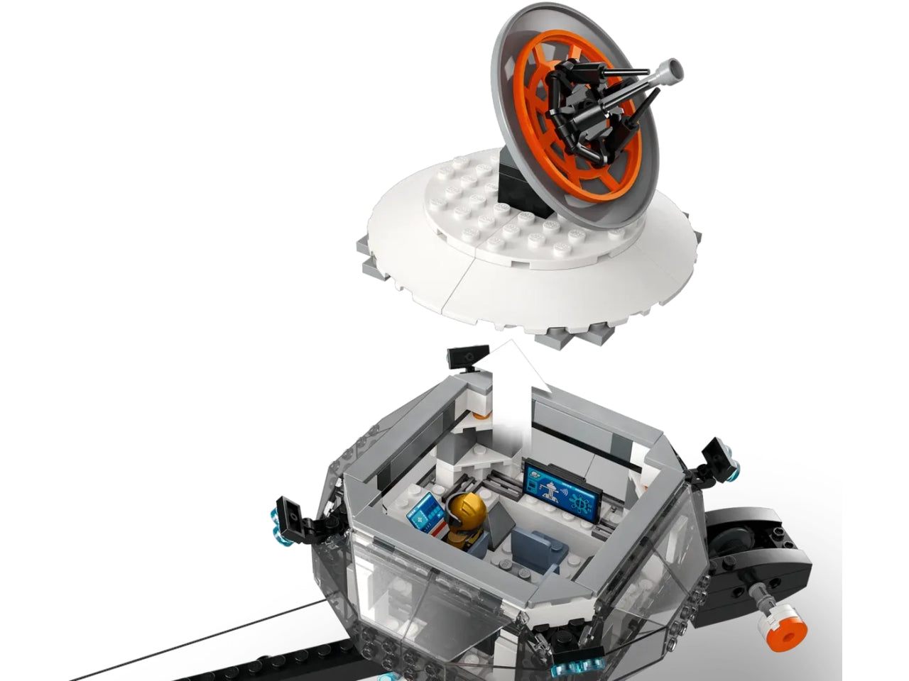 Lego city space base spaziale e piattaforma di lancio