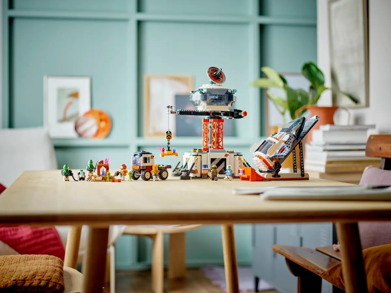 Lego city space base spaziale e piattaforma di lancio