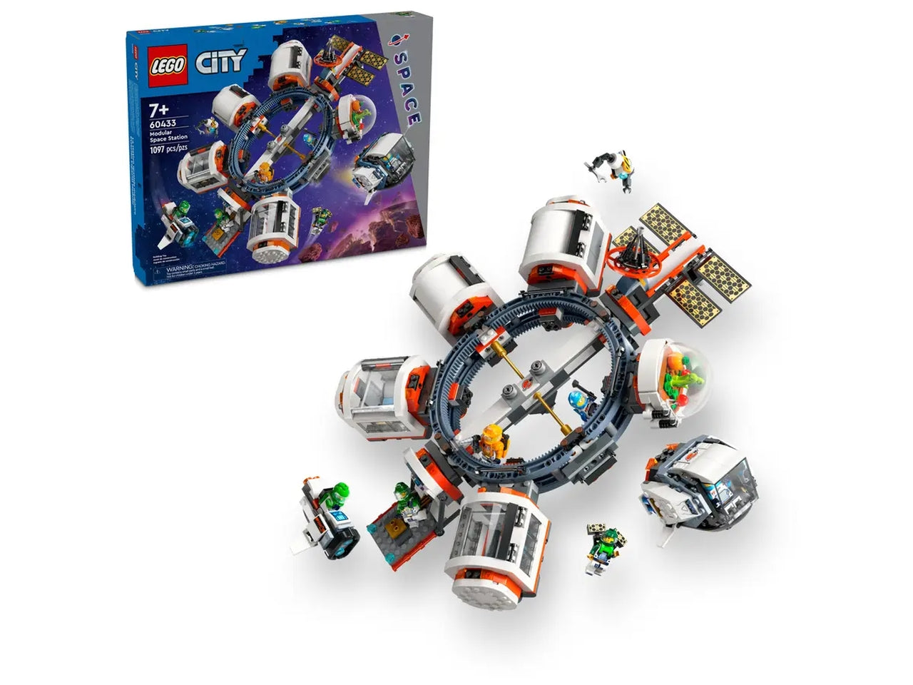 Lego city space stazione spaziale modulare