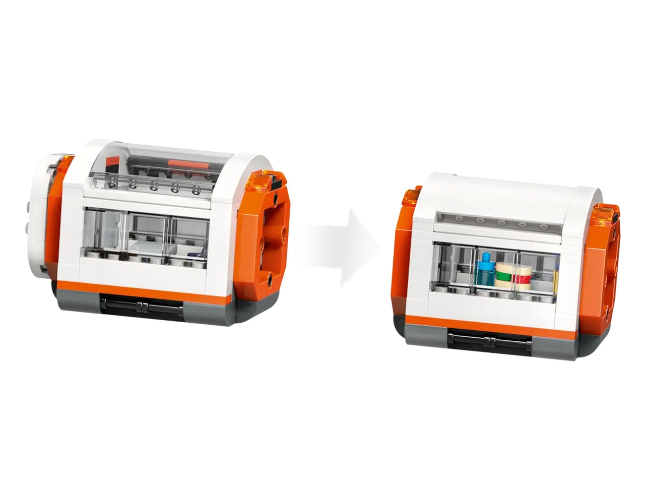 Lego city space stazione spaziale modulare