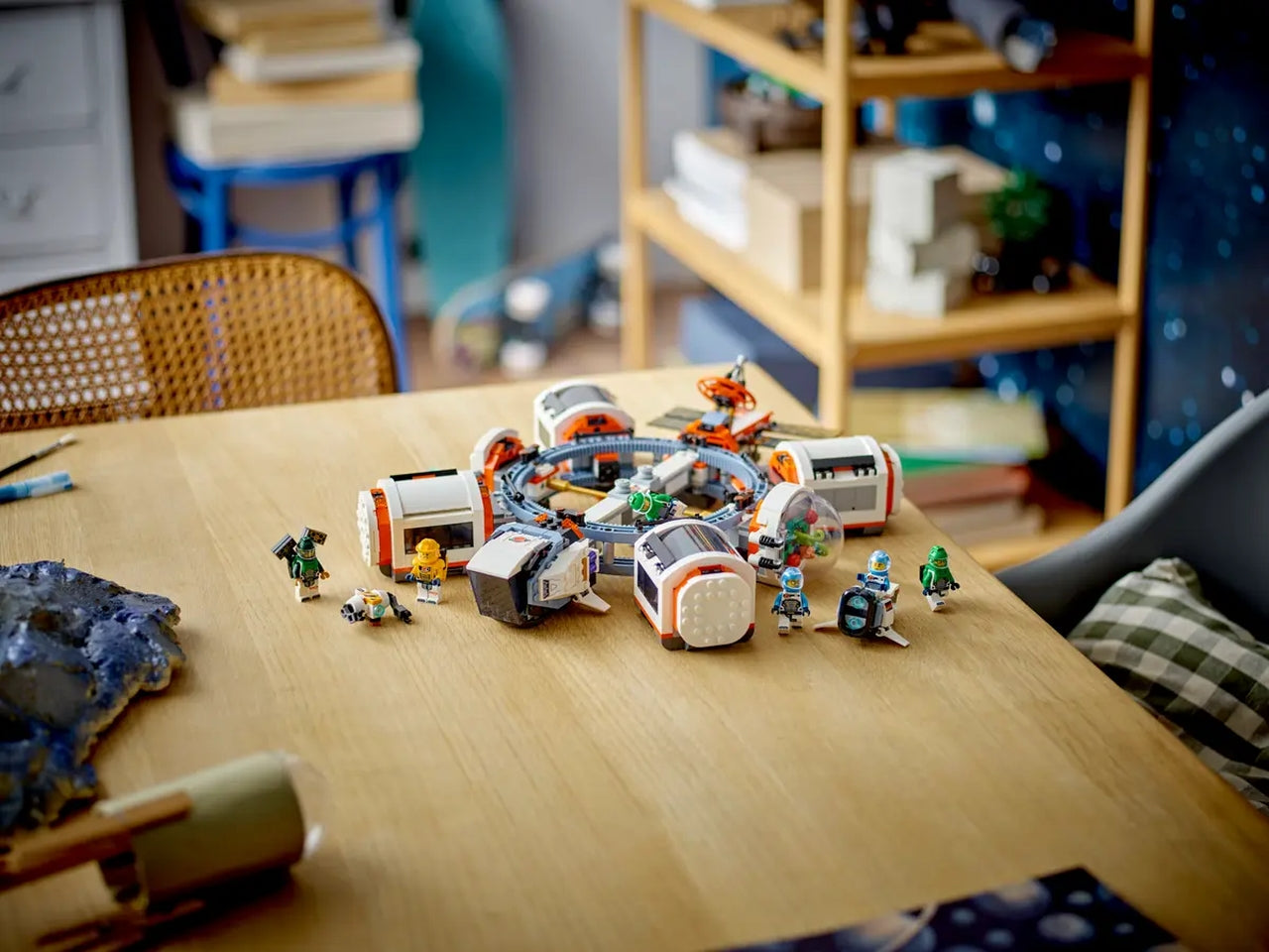Lego city space stazione spaziale modulare