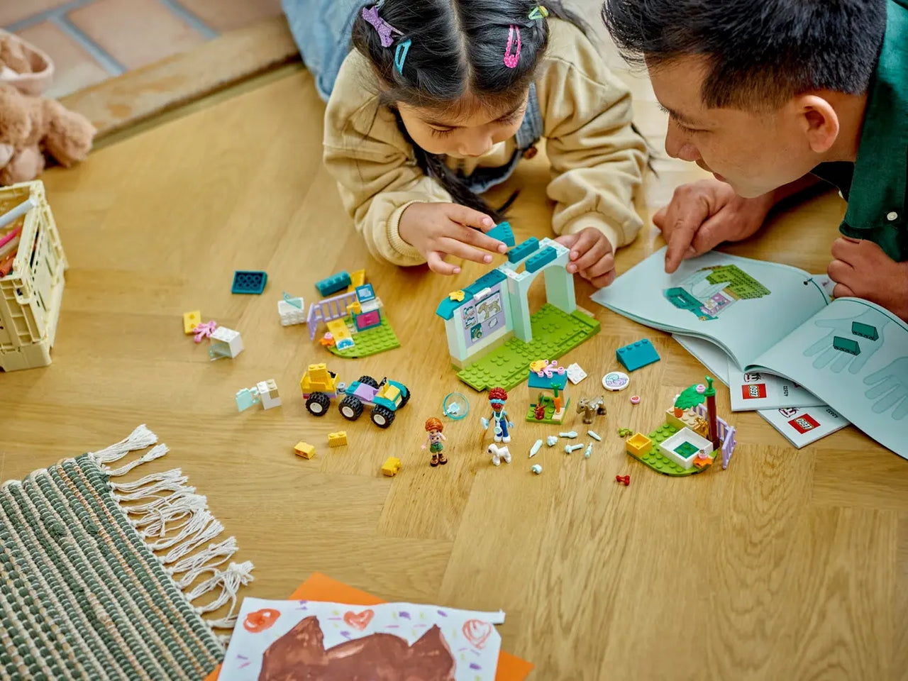 Lego friends la clinica veterinaria degli animali della fattoria