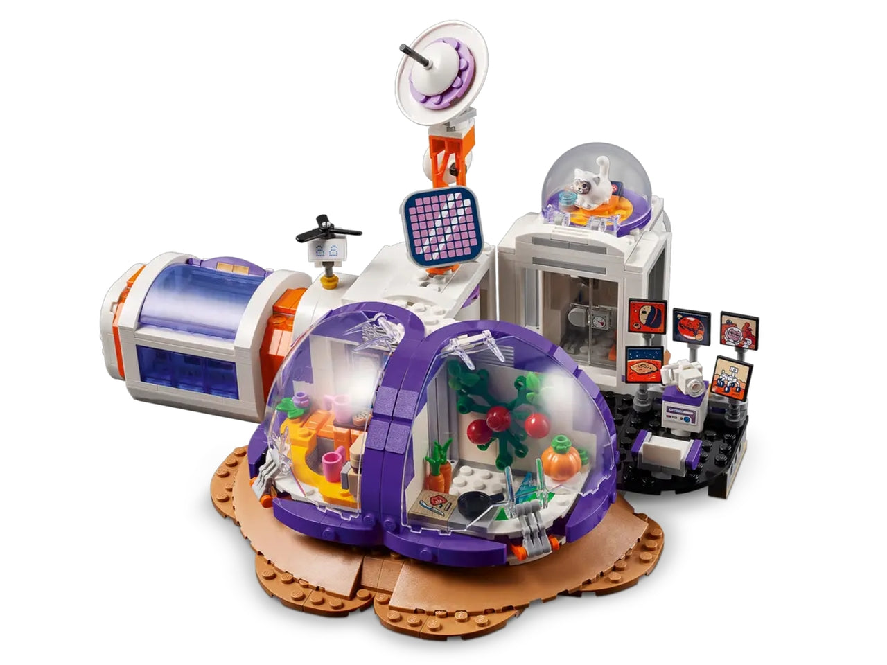 Lego friends base spaziale su marte e razzo
