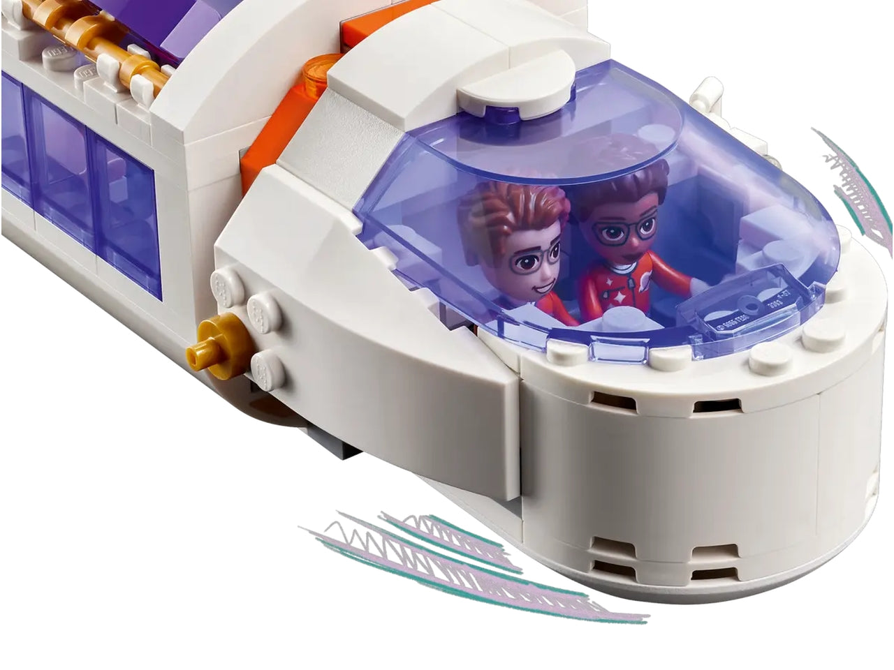Lego friends base spaziale su marte e razzo