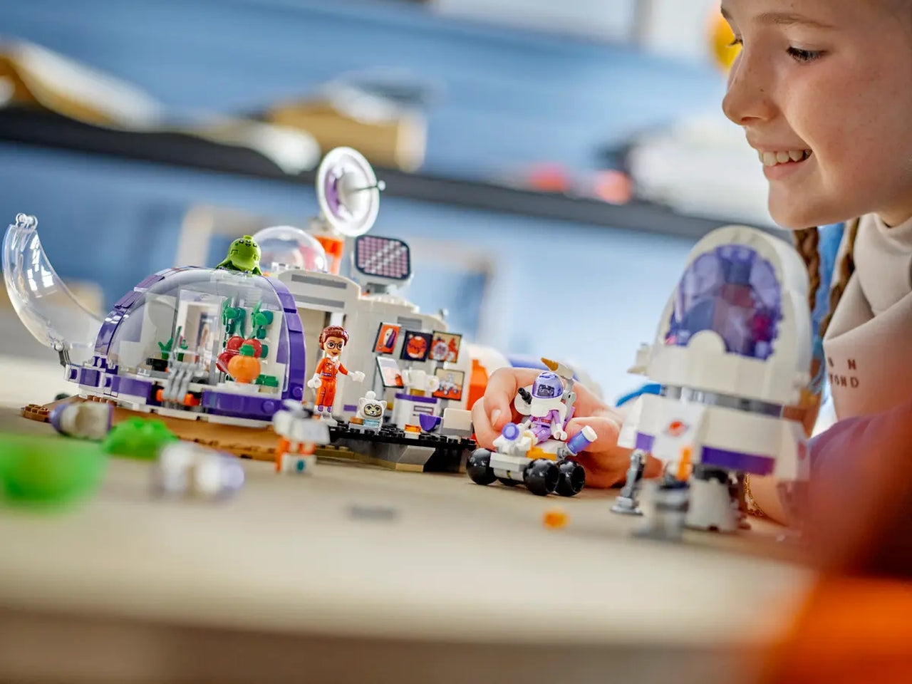 Lego friends base spaziale su marte e razzo