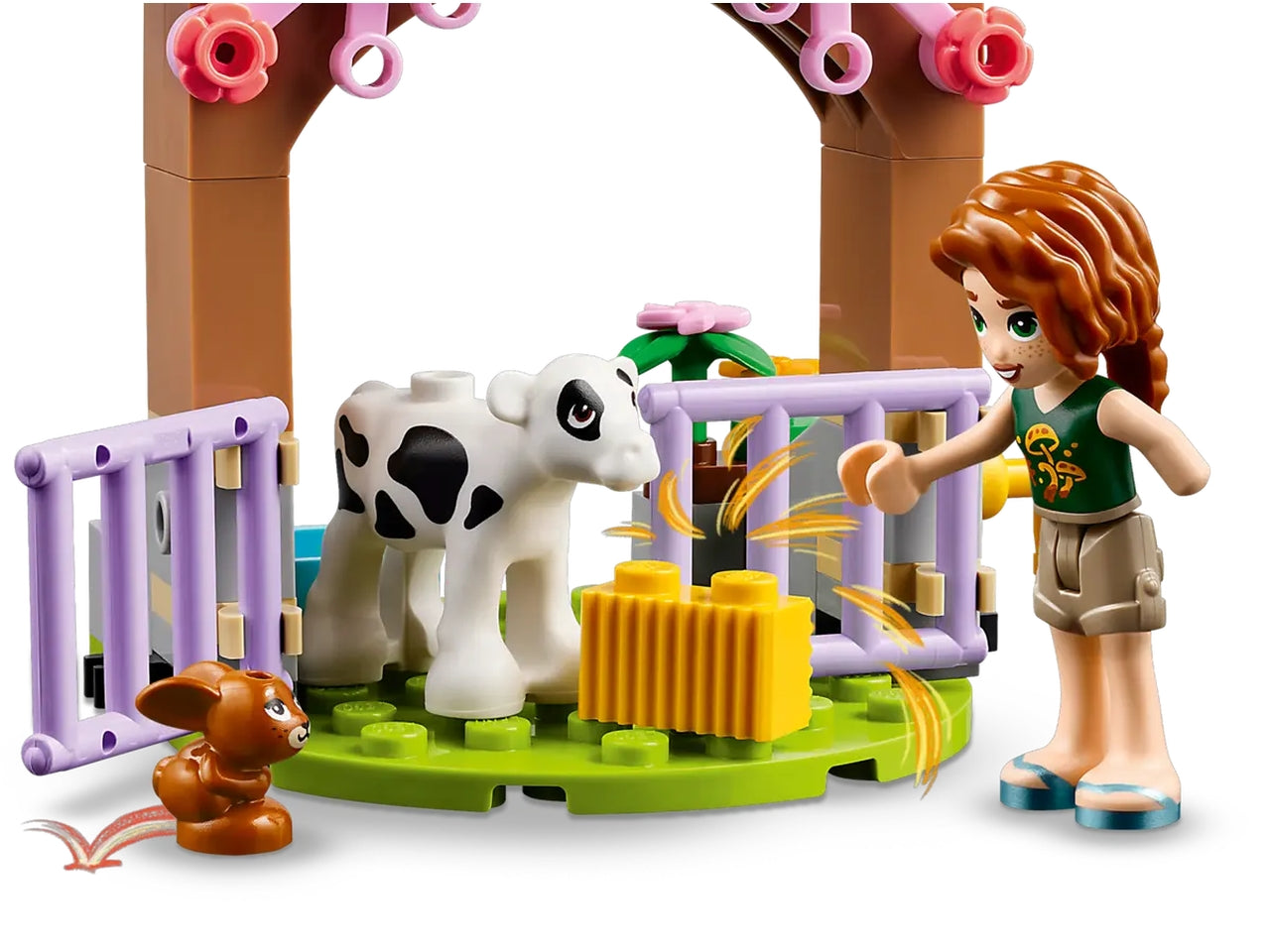 Lego friends stalla del vitellino di autumn