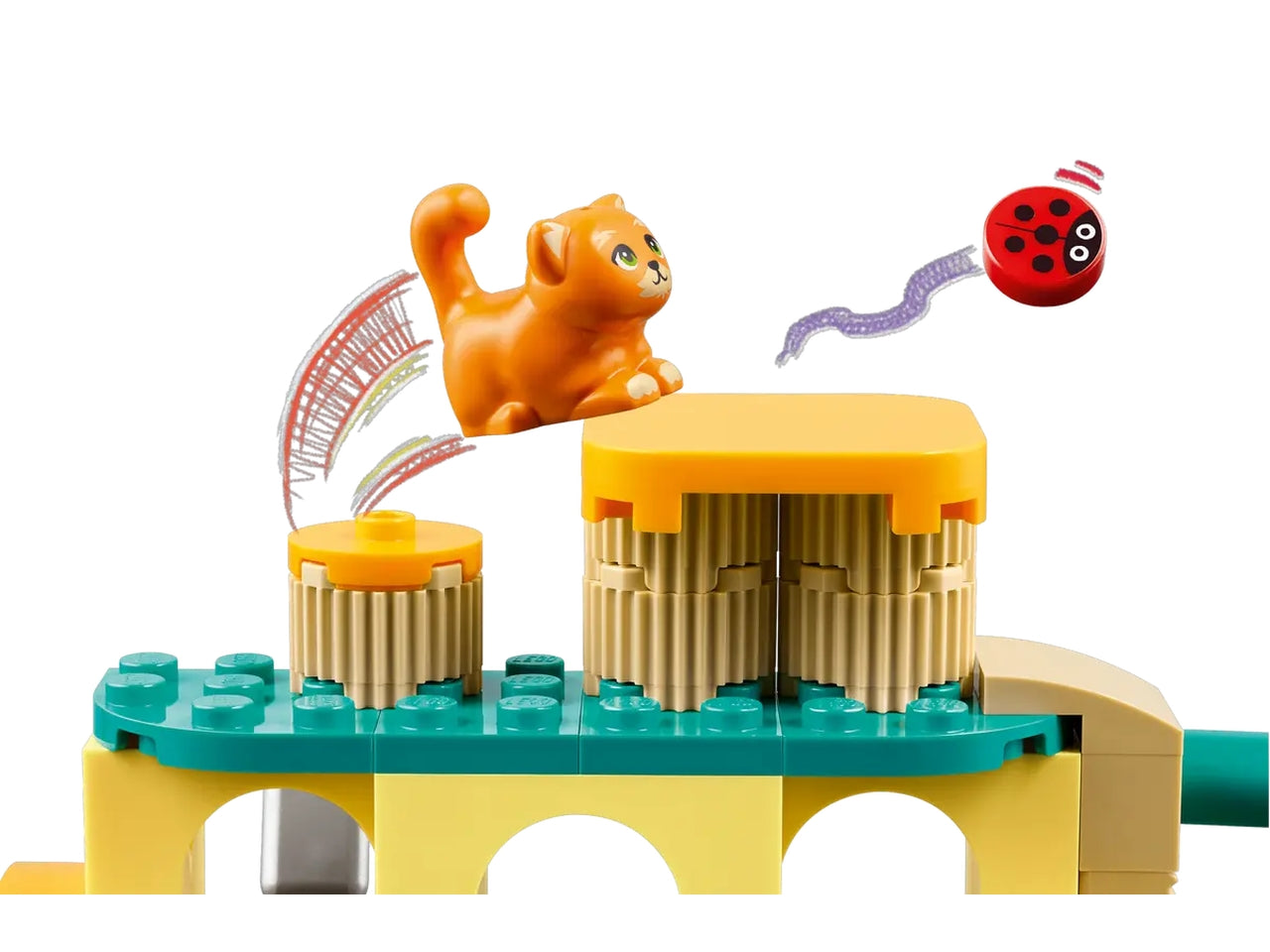 Lego friends avventure nel parco giochi dei gatti