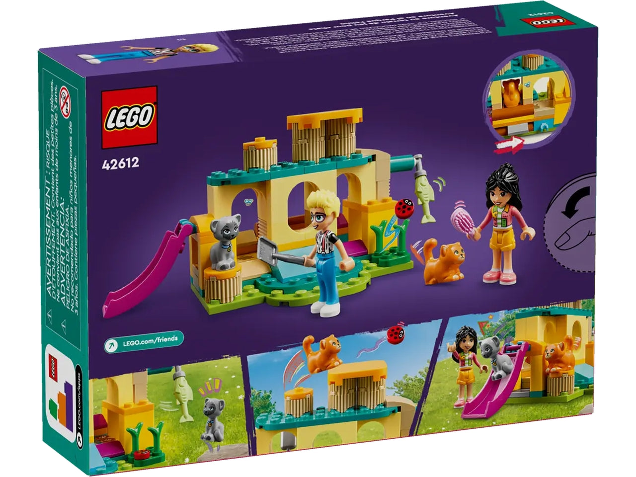 Lego friends avventure nel parco giochi dei gatti