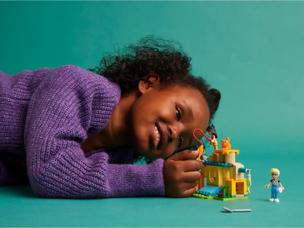 Lego friends avventure nel parco giochi dei gatti
