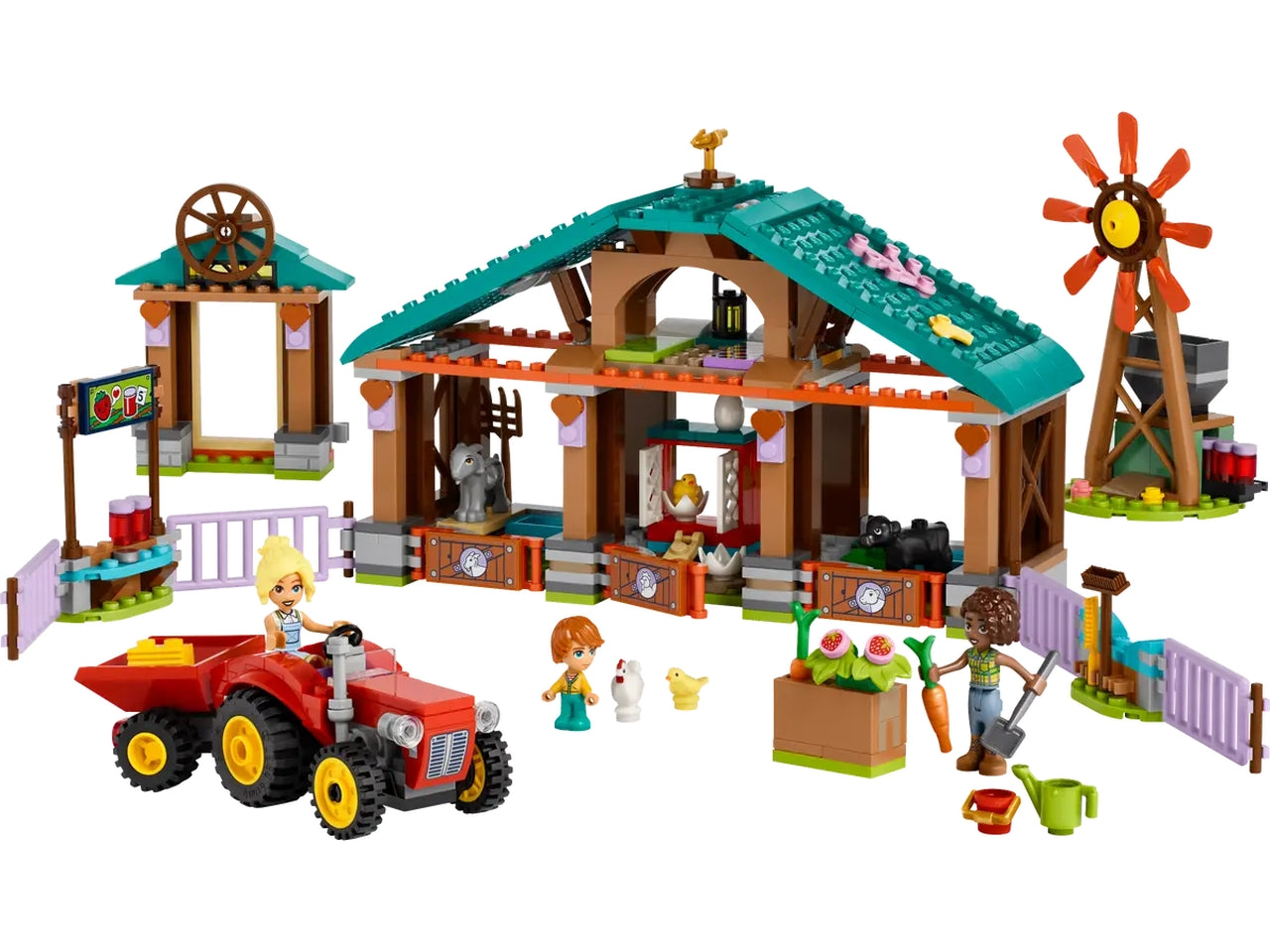 Lego friends il santuario degli animali della fattoria