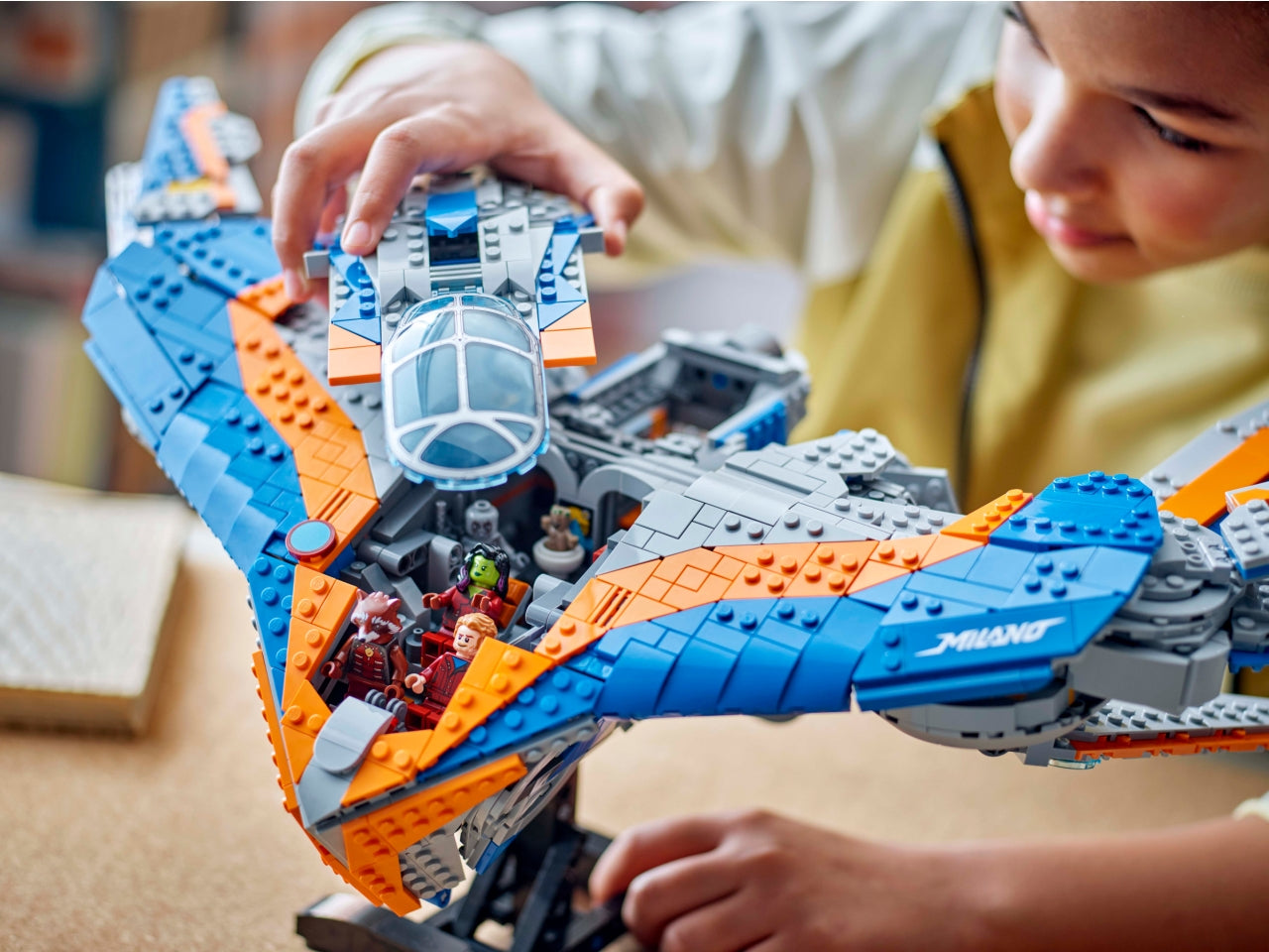 LEGO Marvel - Astronave giocattolo costruibile per bambini: il set di gioco Guardiani della Galassia: è progettato per i bambini e le bambine dai 12 anni in su 76286