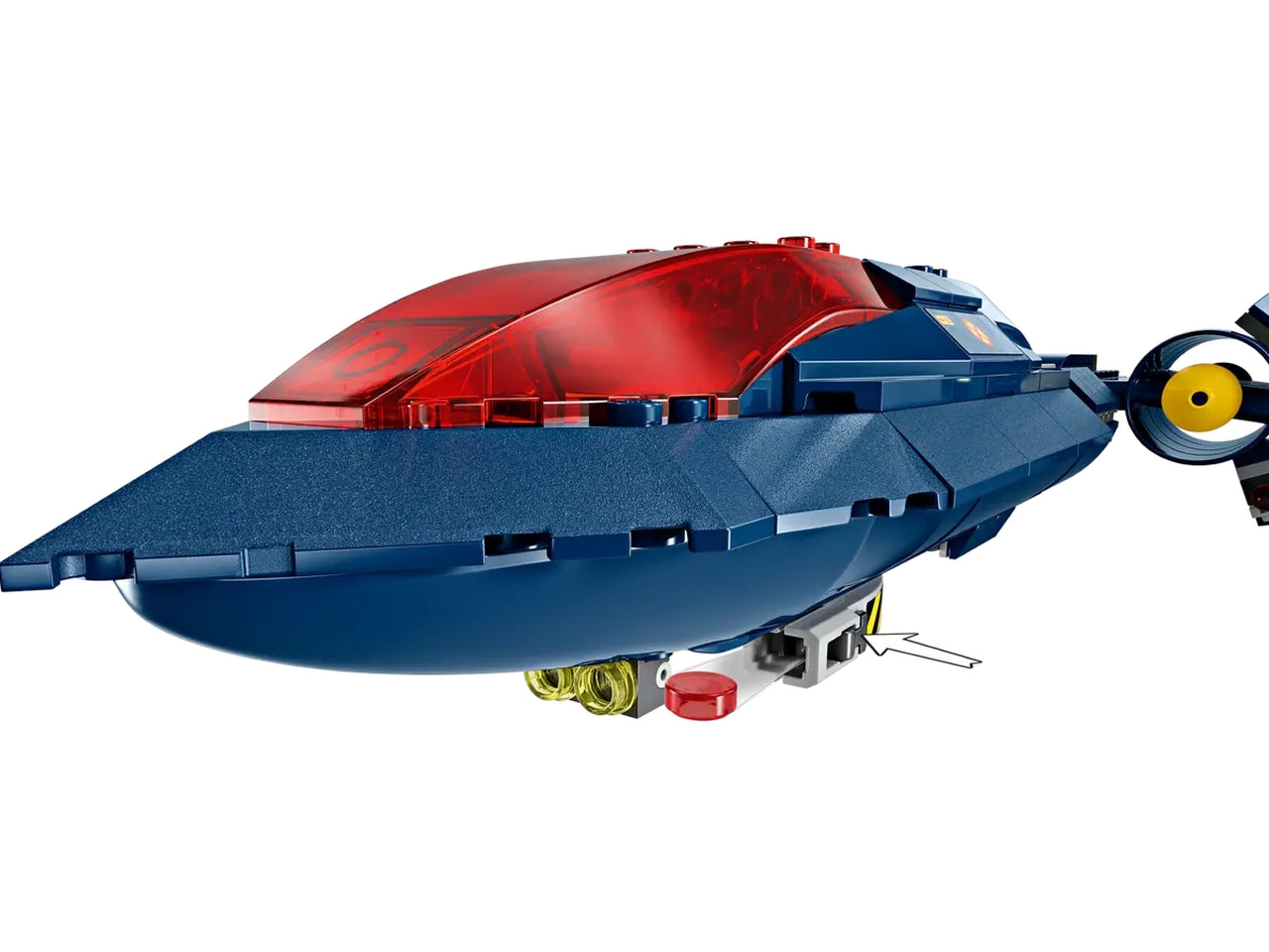 Lego super heroes marvel x-jet di x-men