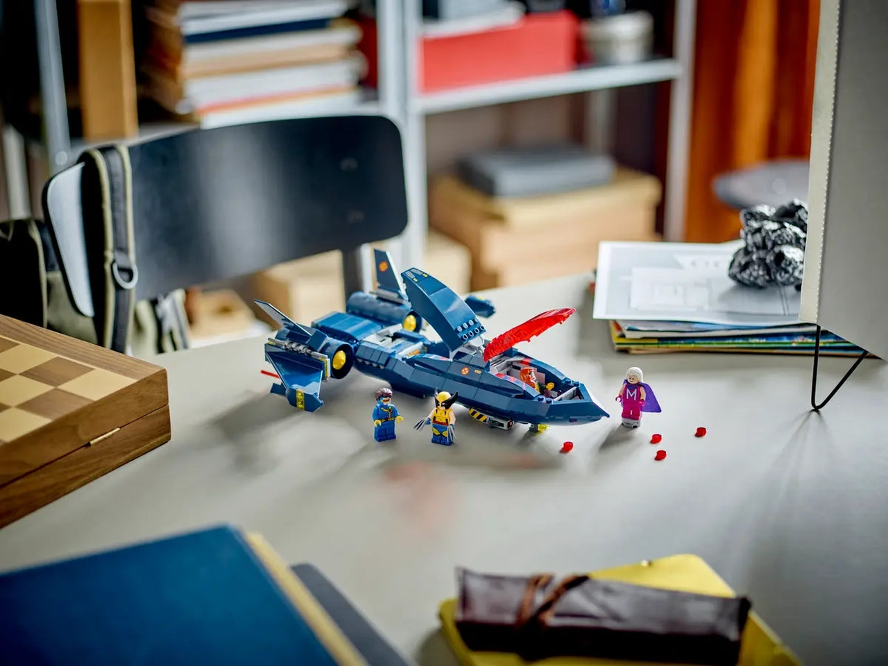 Lego super heroes marvel x-jet di x-men