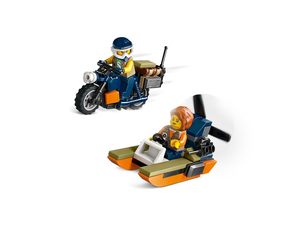 Lego City Exploration Elicottero dellesploratore della giungla, set di costruzioni in scatola da 881 pezzi, per ragazzo 8+ anni 60437