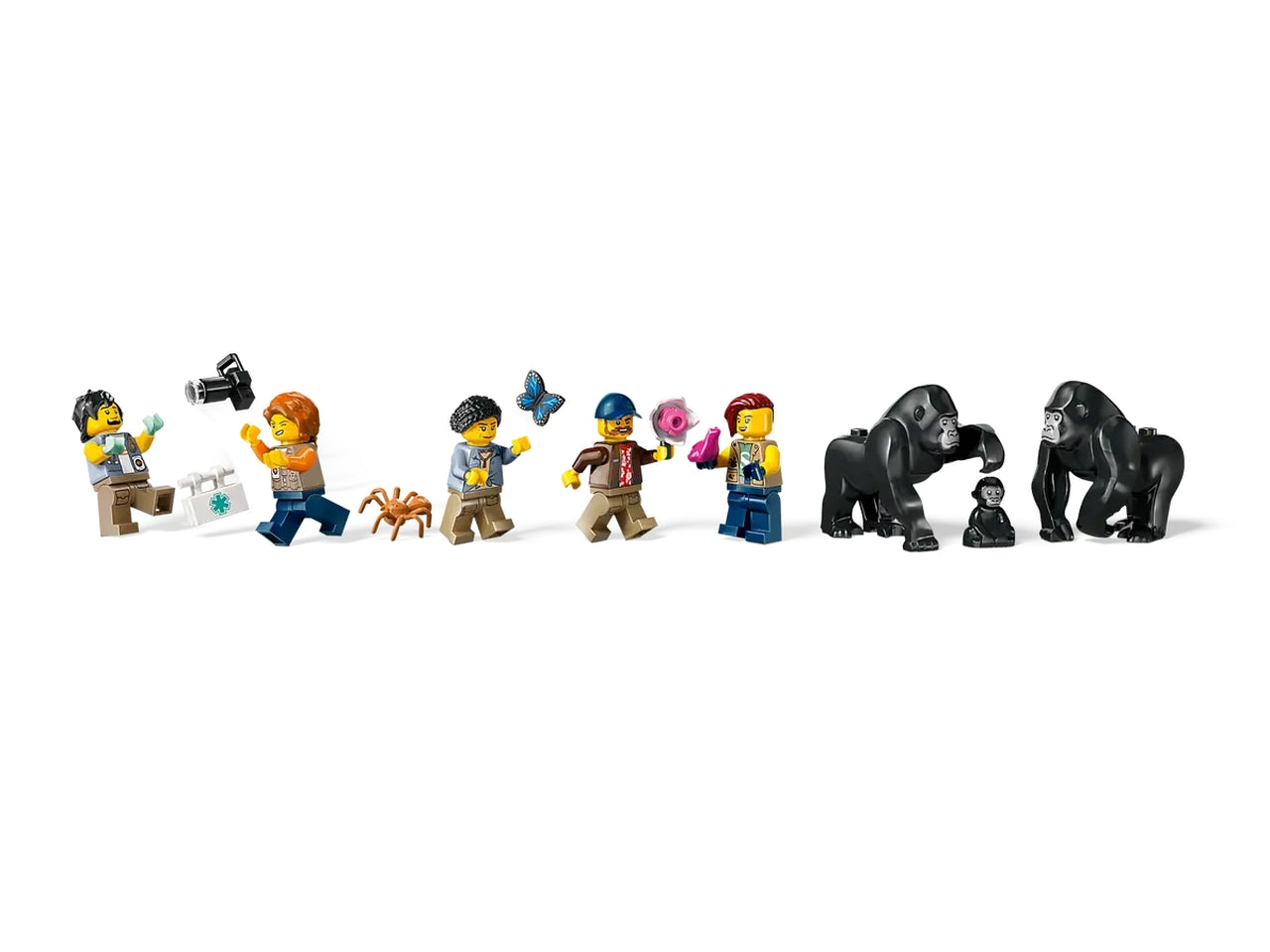 Lego City Exploration Elicottero dellesploratore della giungla, set di costruzioni in scatola da 881 pezzi, per ragazzo 8+ anni 60437