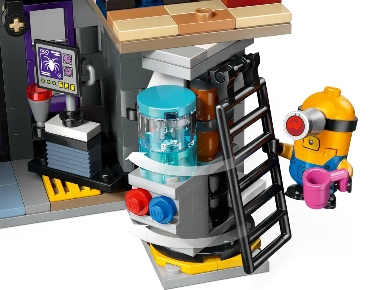Lego Minions e la villa della famiglia di Gru, set di costruzioni in scatola da 868 pezzi, 8+ anni, 75583