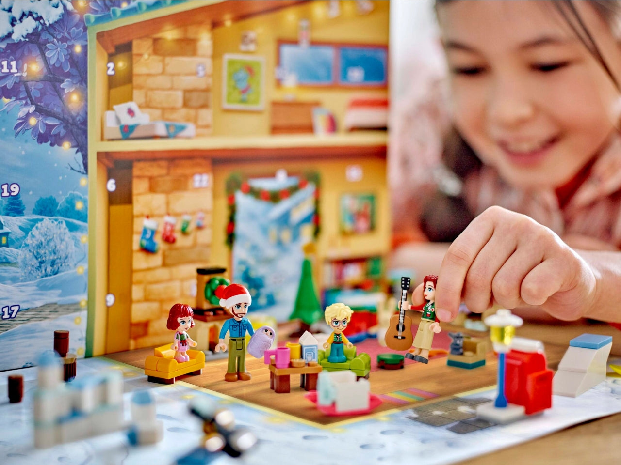 Lego friends calendario dellavvento 2024 - 272 pezzi per bambini di età 6+ 42637
