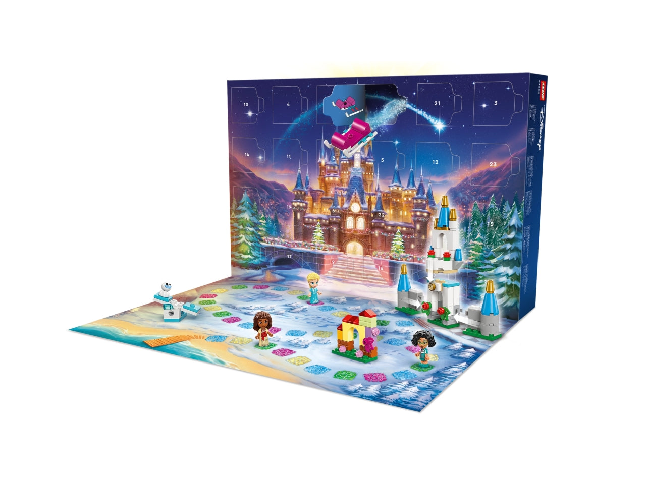 Lego Disney princess calendario dellavvento 2024 - 253 pezzi per bambini di età 5+ 43253