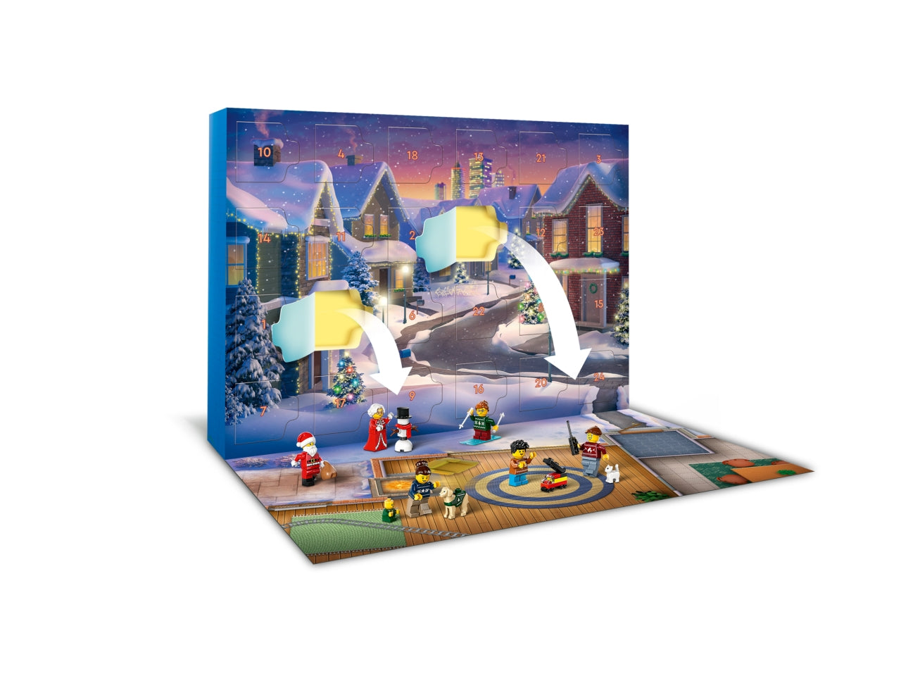 LEGO City - Calendario dellAvvento ricco di divertimento: organizza il conto alla rovescia fino al Natale con il Calendario dellAvvento 2024 per bambini dai 5 anni in su 60436