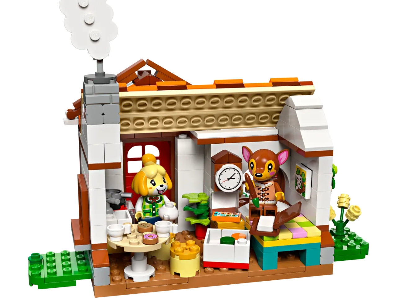 Lego animal crossing benvenuta, fuffi!