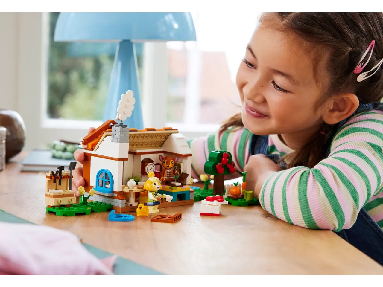 Lego animal crossing benvenuta, fuffi!