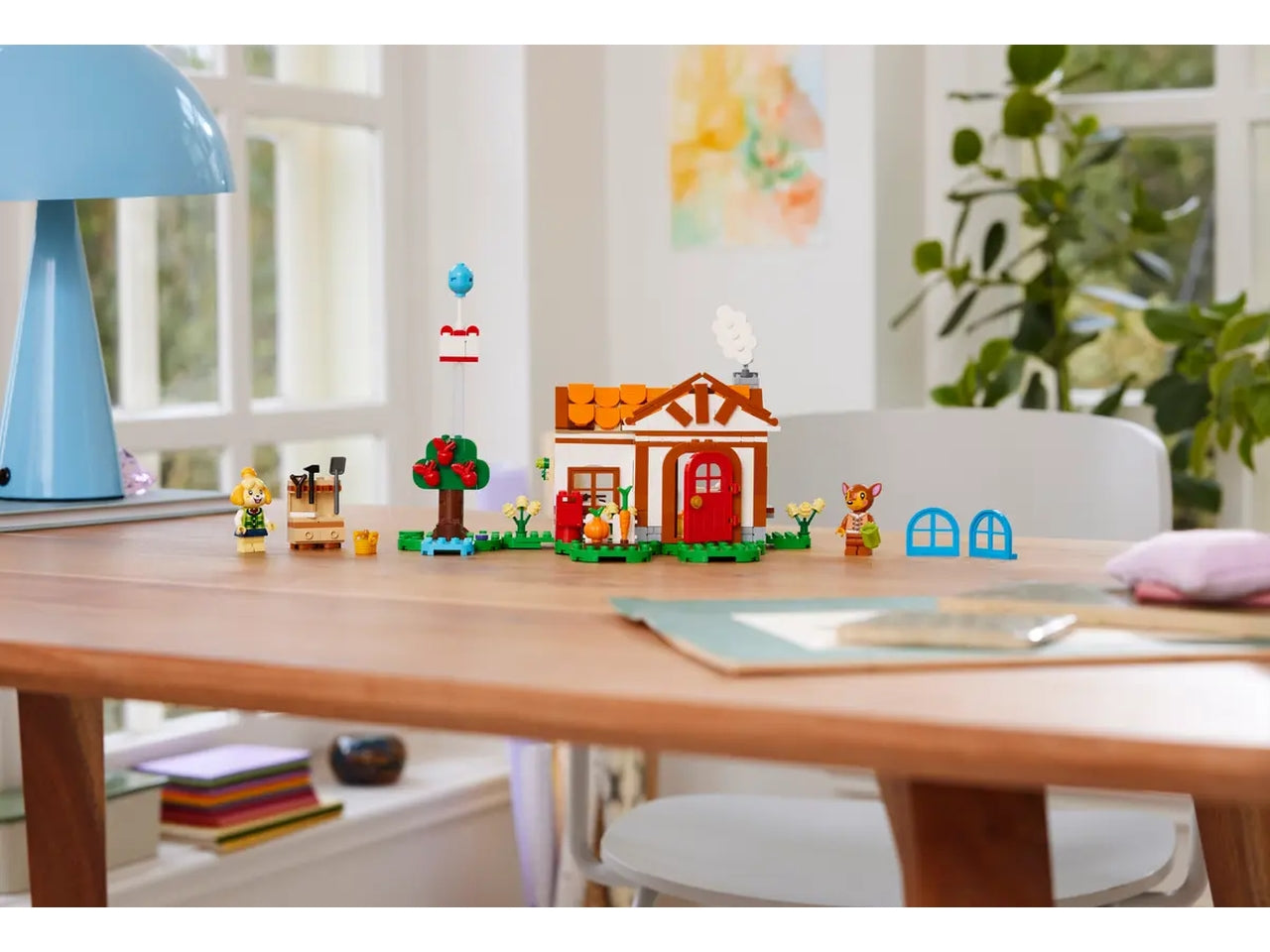 Lego animal crossing benvenuta, fuffi!