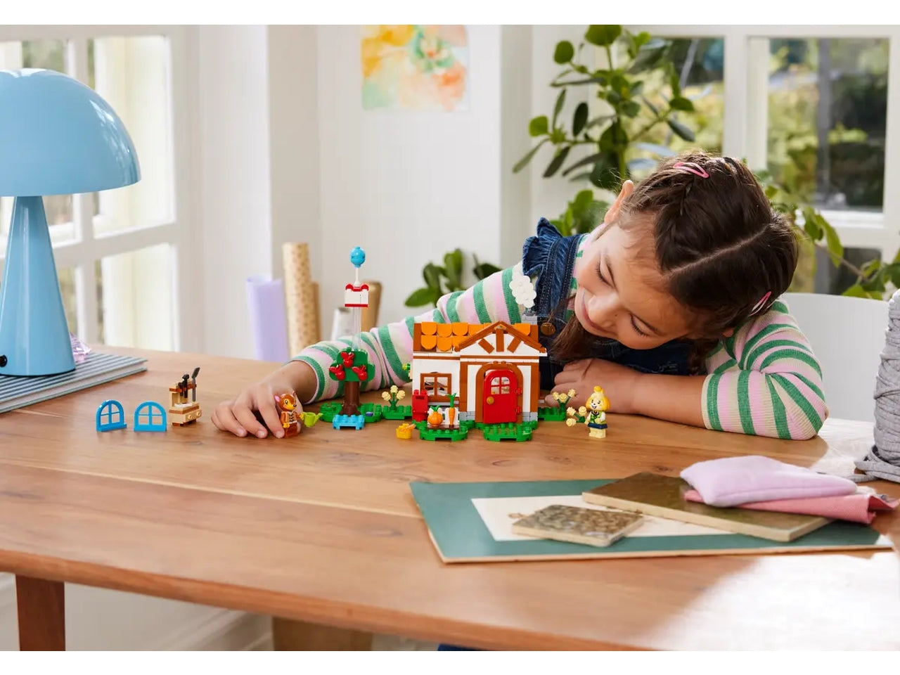 Lego animal crossing benvenuta, fuffi!