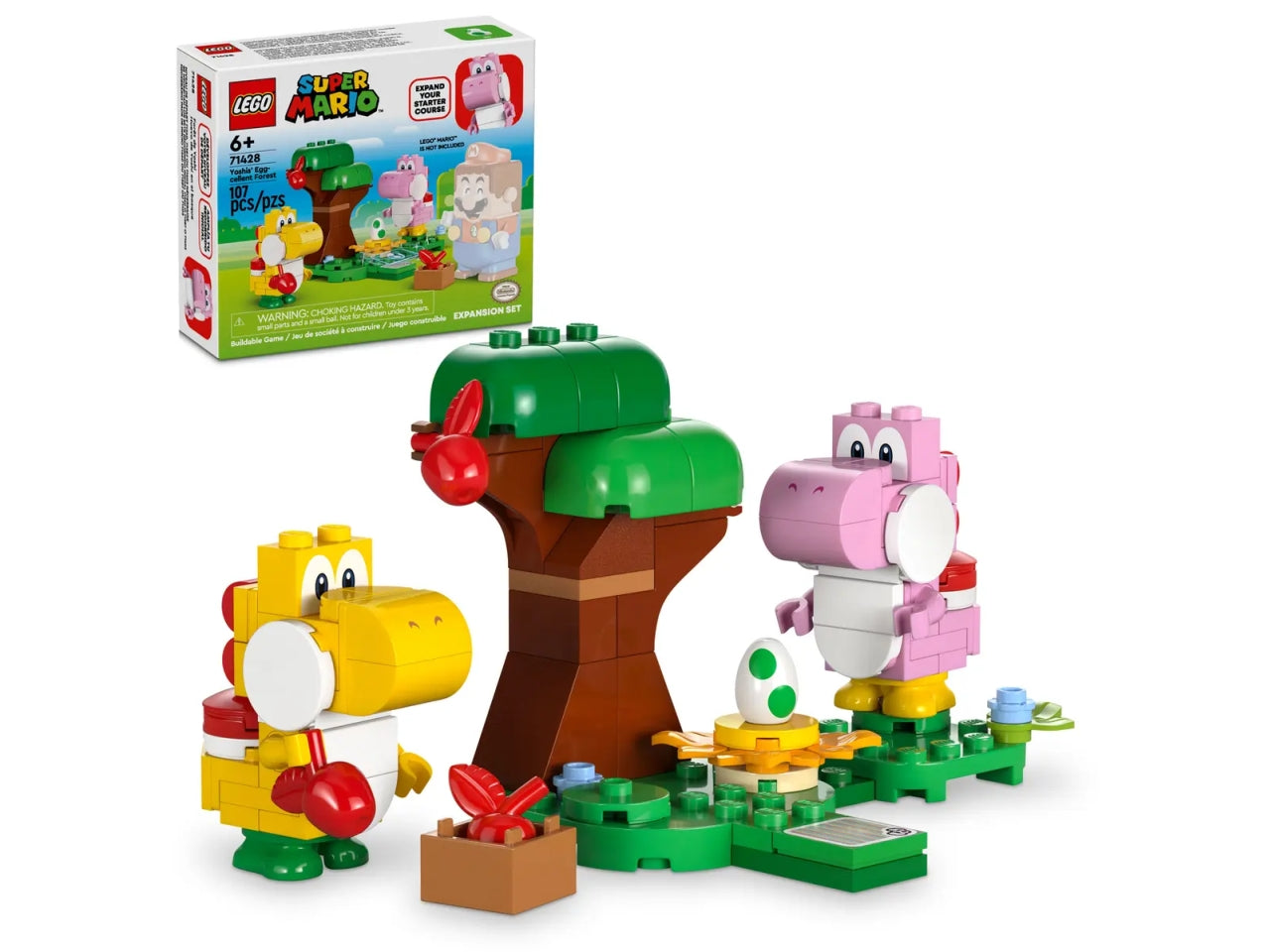 Lego super mario pack di espansione yoshi nella foresta fuovolosa