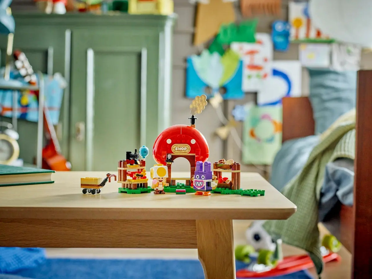 Lego super mario pack di espansione ruboniglio al negozio di toad