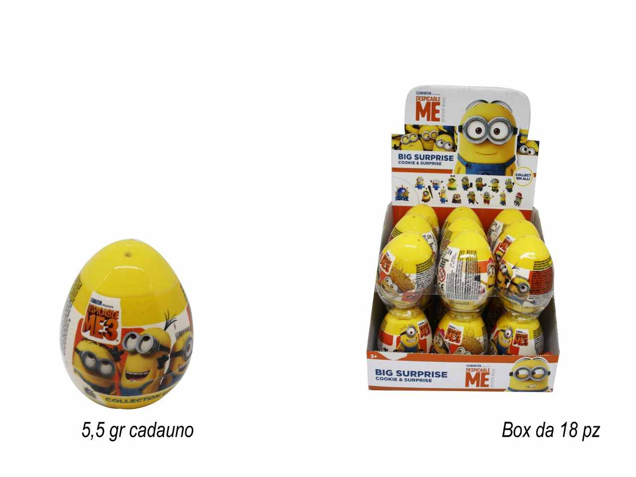Minions ovetto 20gr