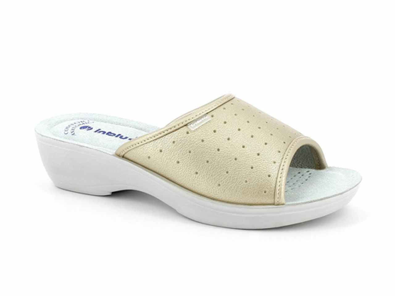 Ciabatta donna tg.35-41 platino 500045n