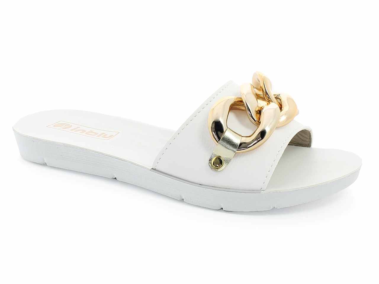Ciabatta donna melany tg.35-41 bianco me000042