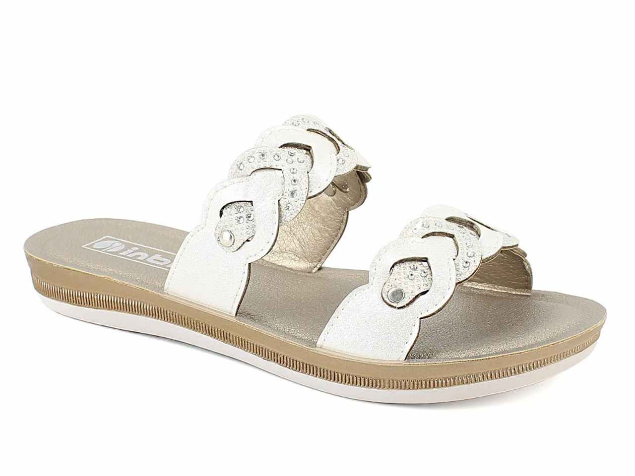 Ciabatta donna bianca tg.35-41 bianca ba000038