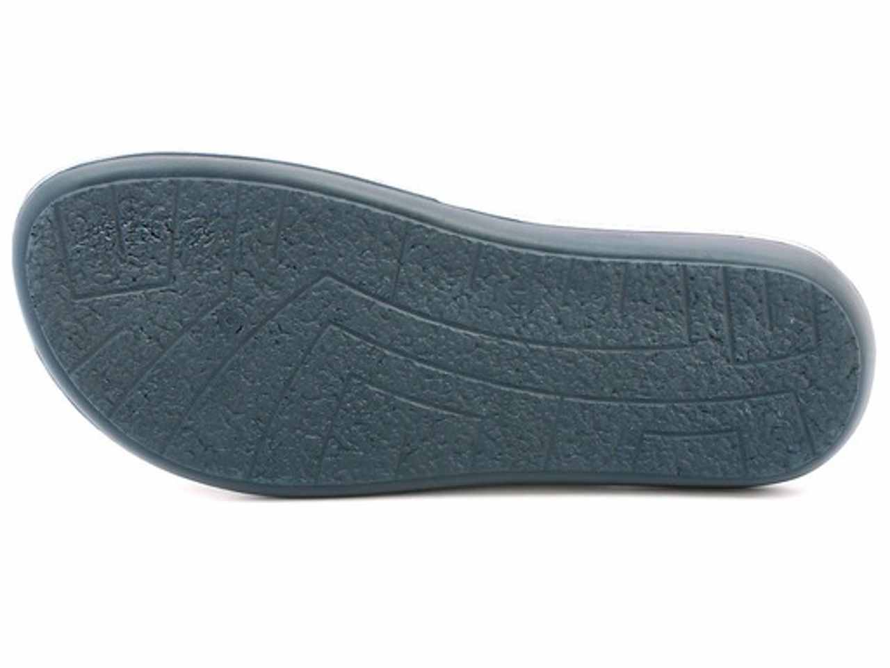 Ciabatta uomo daino tg.39-46 blu da000020